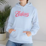 Zealous Cozy Hooded Sweatshirt — Unisex Cotton-Poly Blend