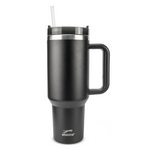 Personalized 40 oz Tumbler with Straw – Laser Engraved Custom Name Travel Cup