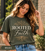 Rooted in Faith moss model lifestyle mockup